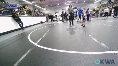 37 lbs Rr Rnd 3 - Ryder Scott, Verdigris Youth Wrestling vs Ryder Little, Salina Wrestling Club