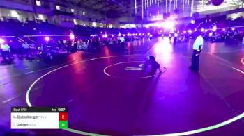 126 lbs Consi Of 8 #2 - Mason Gutenberger, Team Montana vs Camdyn Golden, Rockets