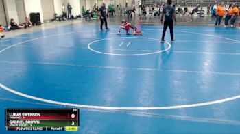 70 lbs Finals (8 Team) - Lukas Swenson, TMBWWG vs Gabriel Brown, LPGE/B Wolves