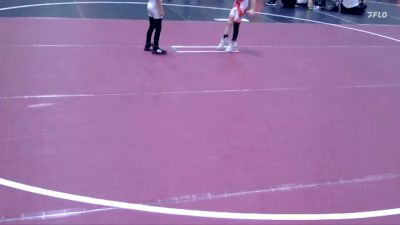 44 lbs Round 5 (6 Team) - Nazareth Vela, Top Rank vs Baylor Everett, Alabama Hammers