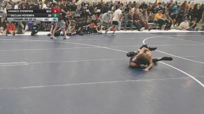 86 lbs Champ. Rd Of 32 - Chance Stempien, Mecca vs Declan Potempa, JRW