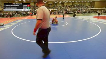 135 lbs Quarterfinal - Anaika Barker, Amarillo Caprock vs Alyssa Rodriguez, Lubbock Cooper