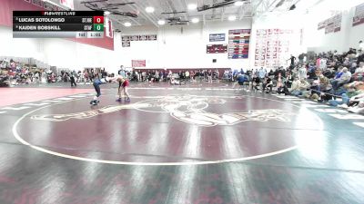 144 lbs Quarterfinal - Lucas Sotolongo, St Joseph vs Kaiden Bobskill, Stafford