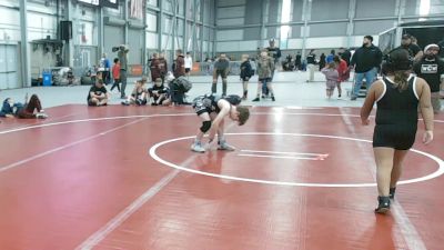 75.8-77.3 lbs Champ. Round 3 - Zakiyah Kheel, Coeur D'alene Tribal Warriors Wrestling Club vs Barrett McCoy, Jimenez Trained Academy
