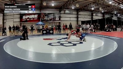 74 kg Cons. Round 3 - Ryan Garvick, Indiana RTC vs Maxwell Watson, KD Training Center