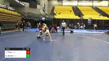 113 lbs Prelims - Tyler Riley, Unattached 107 vs Aidan Bonner, Unattached 26