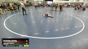 144 lbs Cons. Round 5 - Nathanial Higgins, Cyclones Wrestling & Fitness vs Tristan North, Wisconsin