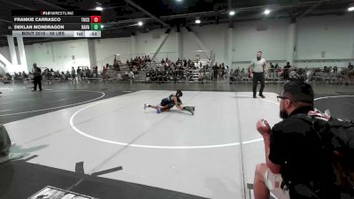 58 lbs Round Of 32 - Frankie Carrasco, Tucson Cyclones vs Deklan Mondragon, Ravage WC