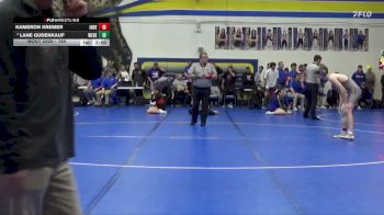 150 lbs Cons. Round 3 - Lane Gudenkauf, West Delaware, Manchester vs Kameron Kremer, Independence