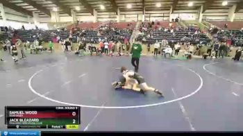 80 lbs Cons. Round 3 - Samuel Wood, Bear River vs Jack Bleazard, Stallions Wrestling Club