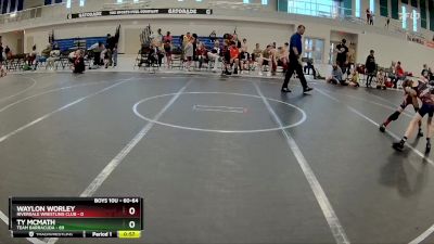 60-64 lbs Semifinal - Ty McMath, Team Barracuda vs Waylon Worley, Riverdale Wrestling Club