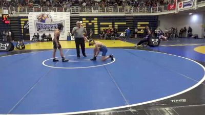 122 lbs Consi Of 16 #2 - Jonmark Harbaugh, Chestnut Ridge vs Colby Engel, West Jefferson Hills