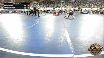 126 lbs Round Of 16 - Nyjah Wood, Honey Badgers Wrestling Club vs Atticus Taylor, Lions Wrestling Academy