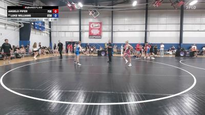 96 lbs Angelo Pifer, Pennsylvania Red vs Luke Williams, Utah