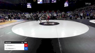 113 lbs Rnd Of 64 - Luke Galipeau, MA vs Gabe Wassom, KS