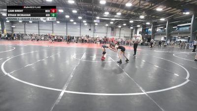 72 lbs Round 1 - 9:00am Friday - Liam Brent, Team Michigan vs Ethan Mcmahan, All I See Is Gold