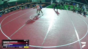 145 lbs Quarters & Wb (16 Team) - Quinton Thompson, New Mexico vs Ethan Stock, Oregon 2