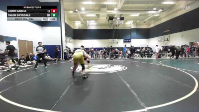 287 lbs Quarterfinal - Aiden Garcia, Livewire vs Talon Drysdale, Serrano