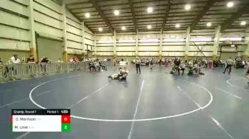 140 lbs Champ. Round 1 - Drake Morrison, Brothers Of Steel vs Myka Love, Sanderson Wrestling Academy