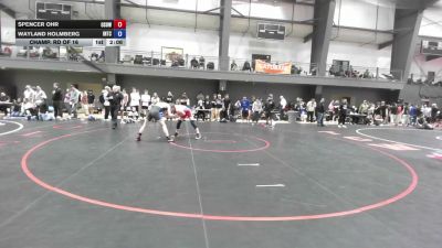 144 lbs Champ. Rd Of 16 - Spencer Ohr, Osoway vs Wayland Holmberg, Inland NW Training Center