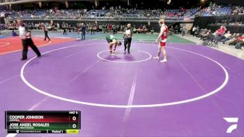6A 215 lbs Cons. Round 2 - Cooper Johnson, Coppell vs Jose Angel Rosales, El Paso Montwood