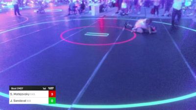 101 lbs Round Of 16 - Sailor Matejovsky, Eaglecrest WC vs Jayde Sandoval, 806 Takedown Wreslting