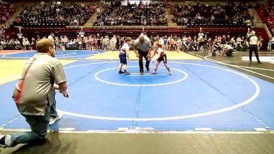 Consi Of 4 - Braxton Lemmons, Barnsdall Youth Wrestling vs Brantley Whorton, Dark Cloud Wrestling Club