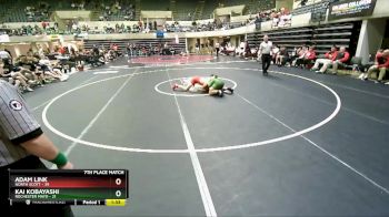 138 lbs Finals (8 Team) - Kai Kobayashi, Rochester Mayo vs Adam Link, North Scott