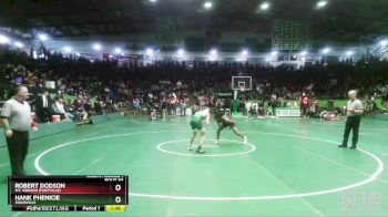 150 lbs Champ. Round 1 - Hank Phenicie, Zionsville vs Robert Dodson, Mt. Vernon (Fortville)