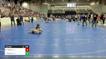 70 lbs Consi Of 4 - Matthew Waters, Savannah Wrestling Center vs Tyler Downey, Banks Co. BattleBorn Wrestling