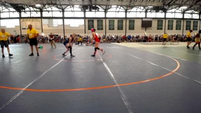 110-123 lbs Quarterfinal - Sydney Cannon, Mt. Zion Wrestling vs Ella Miloncus, Unattached