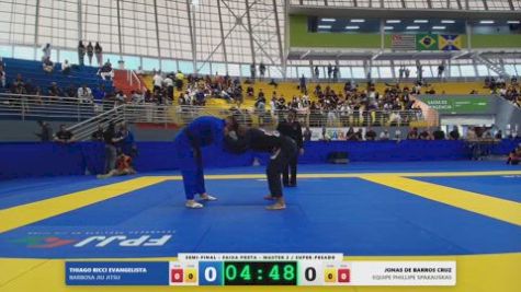 JONAS DE BARROS CRUZ vs THIAGO RICCI EVANGELISTA 2026 FPJJ Circuito Paulista GI Etapa 3