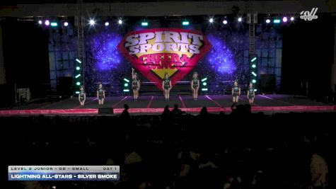 Lightning Allstars - Silver Smoke [2025 L2 Junior - D2 - Small Day 1] 2025 Spirit Sports Worcester Nationals