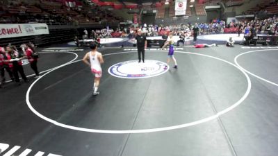 126 lbs Yousuf Amin, MDWA - Mount Diablo Wrestling Association vs Landon Quirk, TCWA - Tri-Counties Wrestling Association