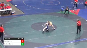 117 lbs 5th Place - Maclane Miller, Pine Richland vs Blake Aumiller, Mifflin County