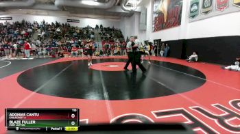 113 lbs Champ. Round 2 - Adonias Cantu, Eaglecrest A vs Blaze Fuller, Fort Lupton