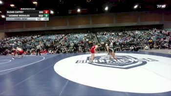 170 lbs Cons. Semi - Jasmine Morales, Mcqueen vs Sloan Caffey, Coronado