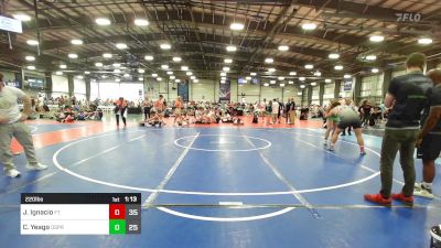 220 lbs Rr Rnd 2 - Jaylen Ignacio, Filipe Trained Wrestling Academy vs Colby Yeago, Osprey Wrestling Club