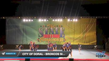 City of Doral - Broncos Silver [2023 L3.1 Performance Rec - 14Y (NON)] 2023 The STATE Daytona Beach Nationals