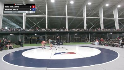 100 lbs Nola McNamara, Oregon vs Brynlee Wells, Nebraska