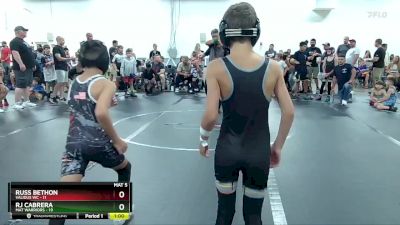 68 lbs Round 1 (4 Team) - Russ Bethon, Validus WC vs RJ Cabrera, Mat Warriors