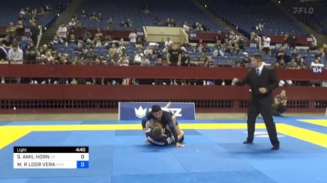 SHANNON AMIL HORN vs MARLOND R LOOR VERA 2024 Pan IBJJF Jiu-Jitsu No-Gi Championship