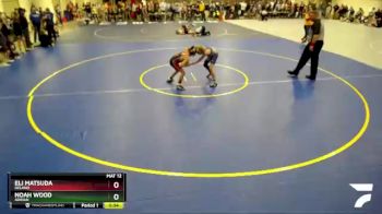 102 lbs Quarterfinal - Eli Matsuda, Delano vs Noah Wood, Adrian