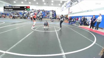 105 lbs Cons. Round 7 - Bella Mora, Huntington Beach vs Barbara Velazquez, Woodlake