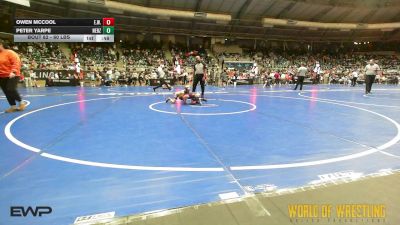 60 lbs Quarterfinal - Owen McCool, Elgin Wrestling vs Peter Yarpe, Nebraska Boyz
