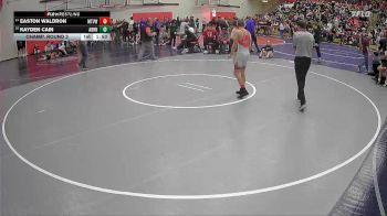 126 lbs Champ. Round 2 - Kayden Cain, Auburn vs Easton Waldron, Mountain View