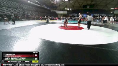 225 lbs Semifinal - Tain Bryan, Ascend Wrestling Academy vs Jason Ramirez-Peach, Ferndale Force Wrestling Club