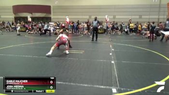 108 lbs Semis & 1st Wrestleback (8 Team) - Josh Medina, Team Gotcha Blue vs Gable Majcher, Mi Mafia Black