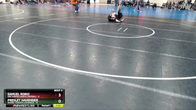 135 lbs Semis & 1st Wrestleback (8 Team) - Presley Havemeier, Dassel-Cokato-Litchfield vs Samuel Roiko, UNC (United North Central)