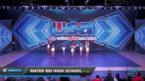 Mater Dei High School - JV Song [2022 Junior Varsity - Song/Pom - Advanced] 2022 USA Nationals: Spirit/College/Junior